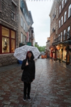 A rainy afternoon in Quebec City