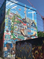 A visit to Graffiti Alley in Toronto