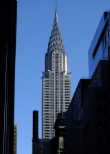 My fav old NYC building, the Chrysler building